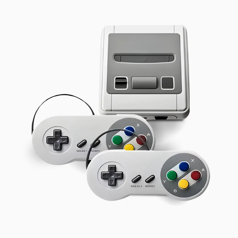 Console Super Mini Game Retrô 620 Jogos Clássicos + 2 Controles | Videogame Plug & Play para TV | Diversão para Toda Família