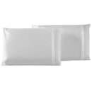 Protetor de Travesseiro Impermeável com Zíper 68x48cm Branco MR Enxovais Proteção Contra Líquidos, Ácaros e Poeira
