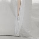 Protetor de Travesseiro Impermeável com Zíper 68x48cm Branco MR Enxovais Proteção Contra Líquidos, Ácaros e Poeira